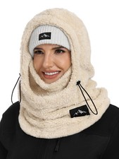 Bagavs Ski Mask Balaclava for Women Men Windproof Fleece Winter Face Mask Col...