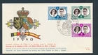 D493513 Belgium FDC King Baudouin Fabiola Marriage 1960 P. 88
