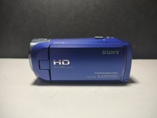 Sony HDR-CX240 Full HD Handycam Camcorder-Blue VGC Free Shipping