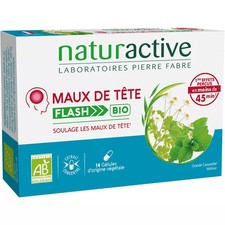 Naturactive Maux de Tête Flash Bio 14 gélules