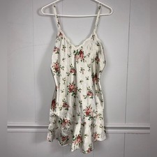 Victoria s Secret Gold Label Vintage Floral Beaded Lace Slip Dress Size Medium