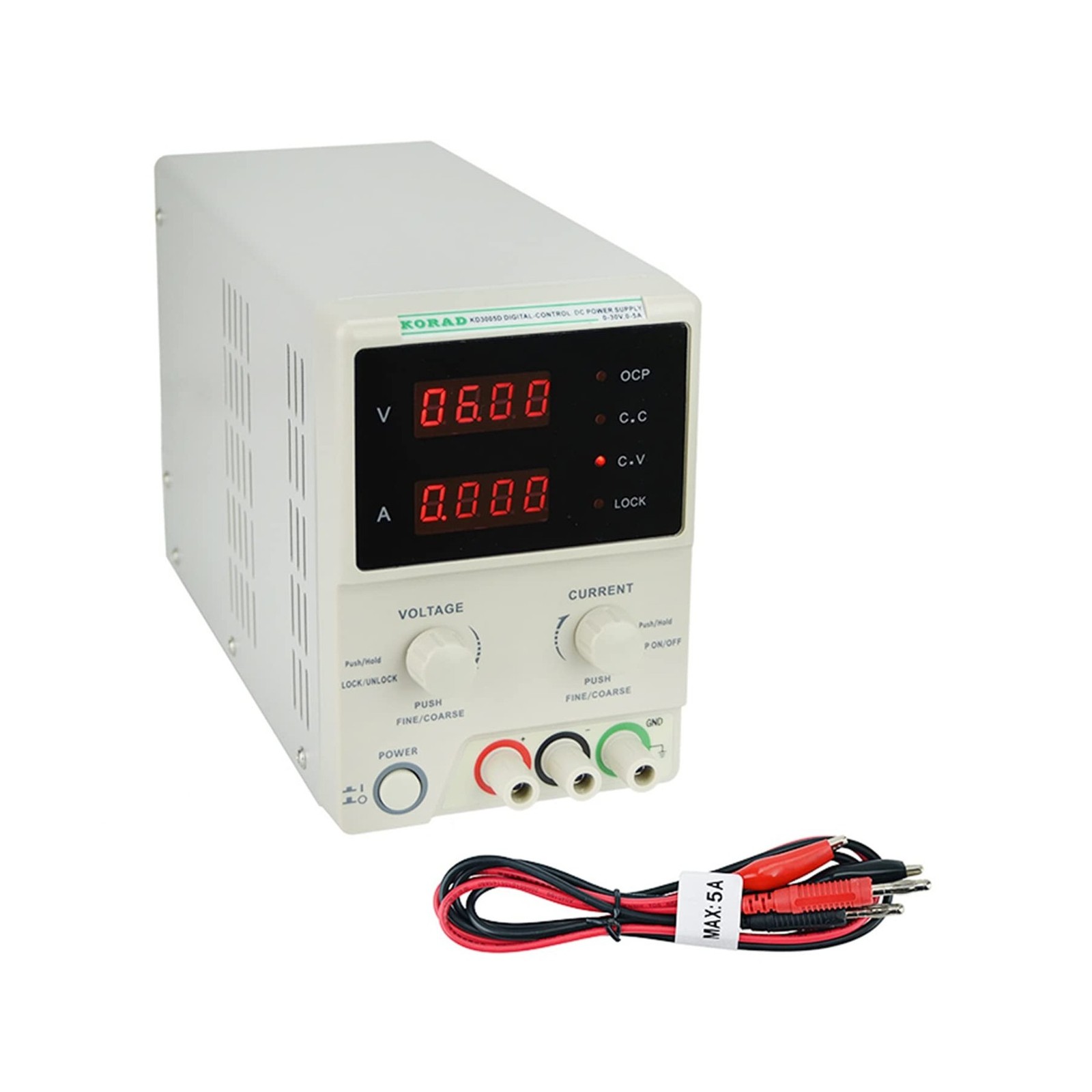KORAD KD3005D - Precision Variable Adjustable 30V, 5A DC Linear Power Supply ...