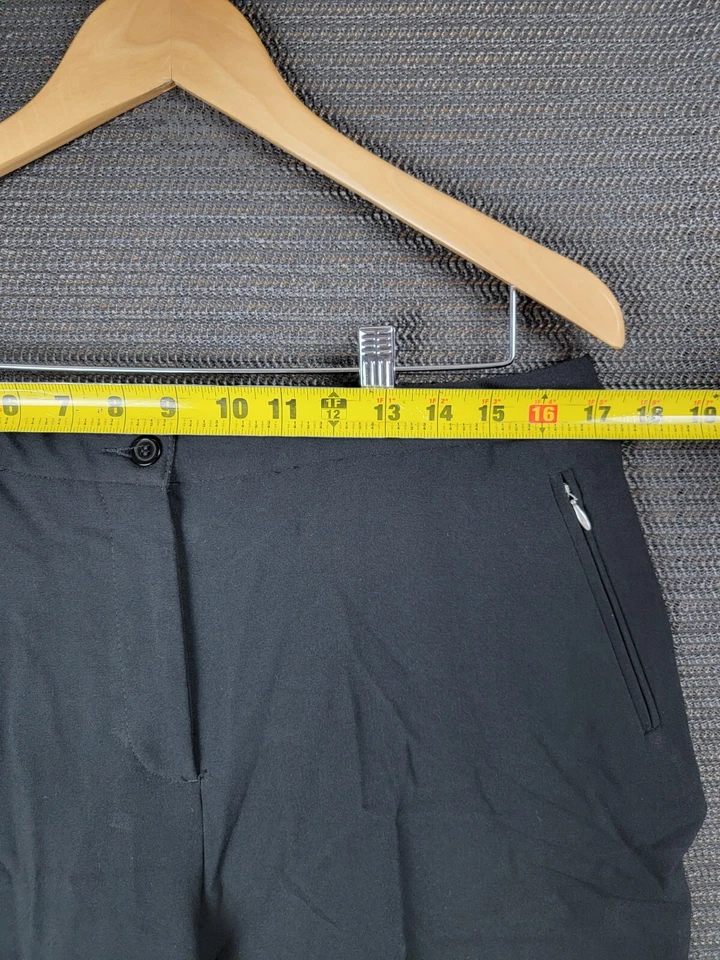 Tanjay Pantalón de Vestido Mezcla Poliéster Talla 16 Petite Negro 35x24 Foto 4 de 4