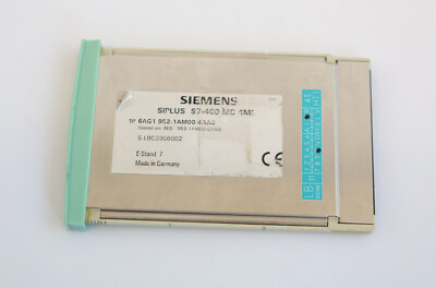 Siemens SIMATIC S7 Memory Card 4MB 1P 6AG1 952-AM00 4AA0