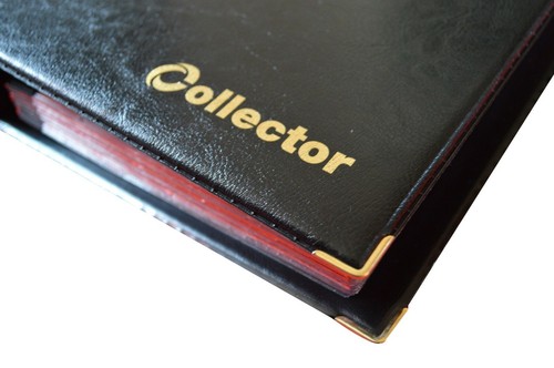 Collector Münzalbum für 200 2 Euro Münzen mittlere Größe Schwarz Münzalbum - Bild 4 von 6