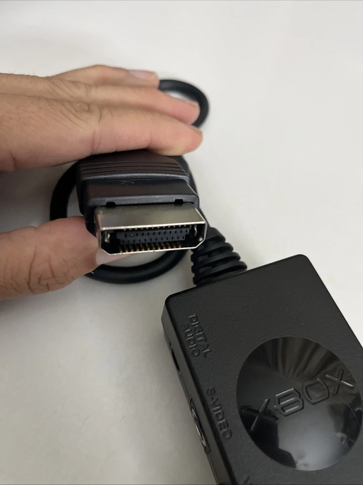 Genuine Microsoft XBOX Original Advanced AV Pack RCA S-Video Optical X08-48665 - Image 4 of 4