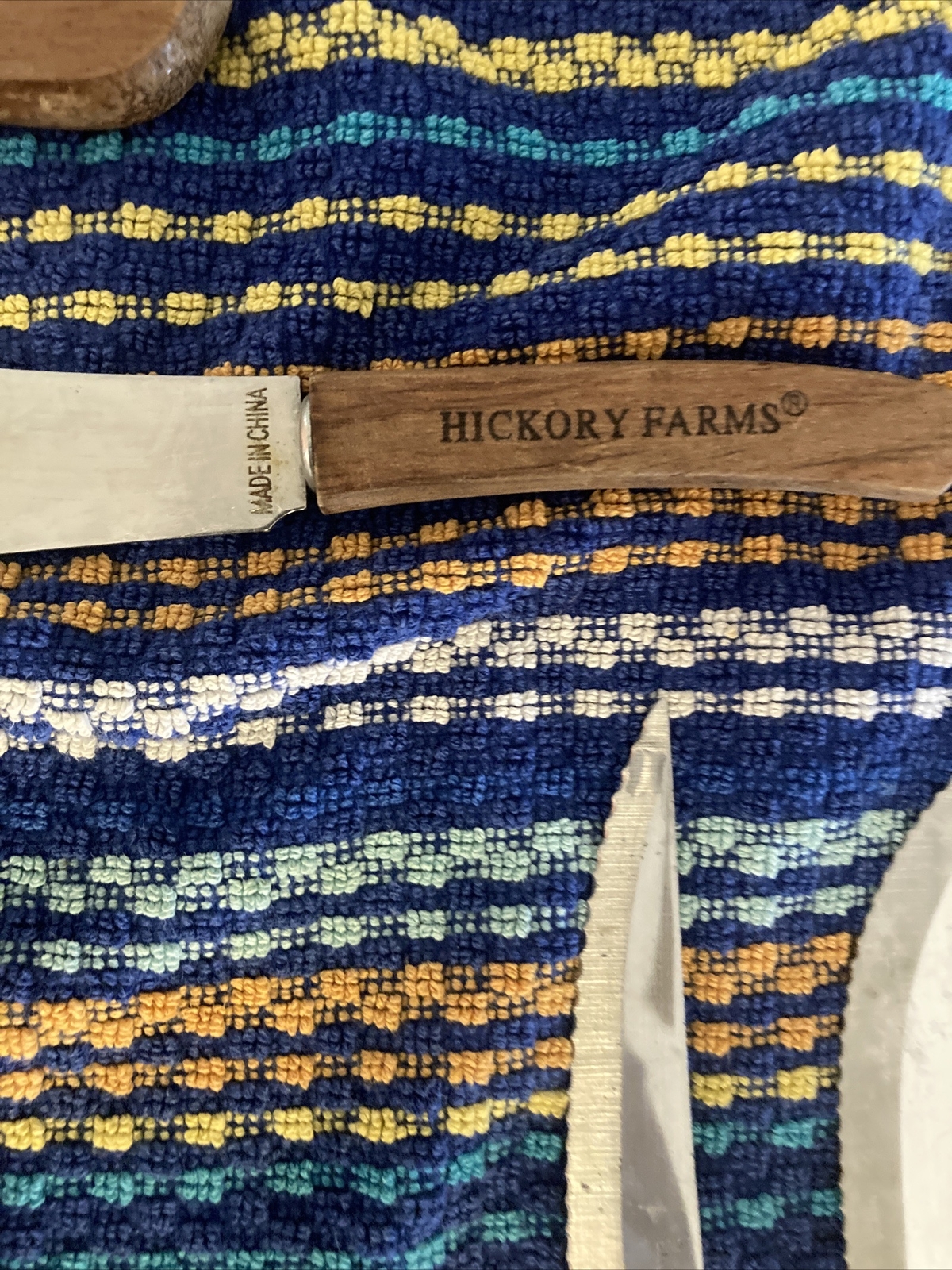 10 Vintage Assorted Wood Handled Knives & ￼ Utensils, Different Brands