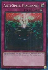 Yu-Gi-Oh! TCG Fragancia Anti-Hechizos RA02-EN076 1er Coleccionista Prismático Raro Casi Nuevo