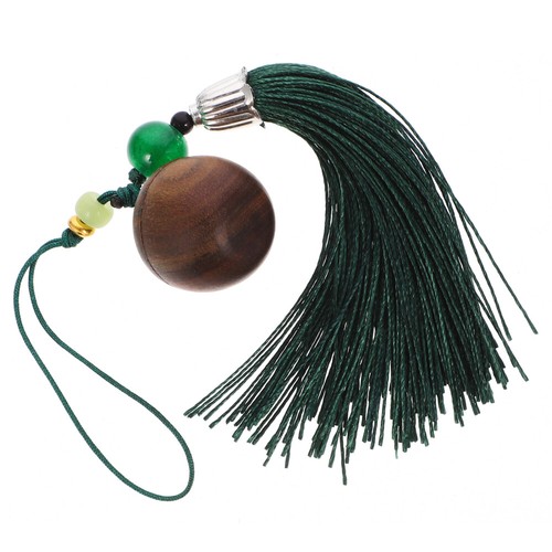 Green Sandalwood Ornaments Fringe Phone Decor Decorative Pendants - 第 1/12 張圖片