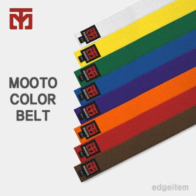 MOOTO Color Belt White / Yellow / Green / Blue / Brown / Orange / Purple / Red