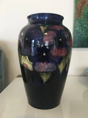 Huge Moorcroft Pansy Vase C1935 Antiques Gumtree Australia