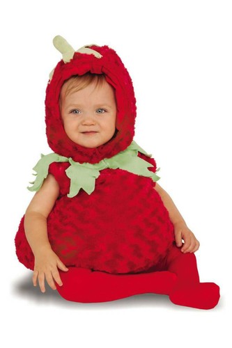 Rubies Costume Da Fragola Strawberry Carnevale 1 - 2 Anni 510343 | eBay