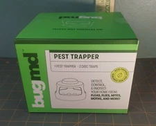 NEW FACTORY SEALED BugMD Pest Trapper for Bugs Fleas Non Toxic Eco Friendly