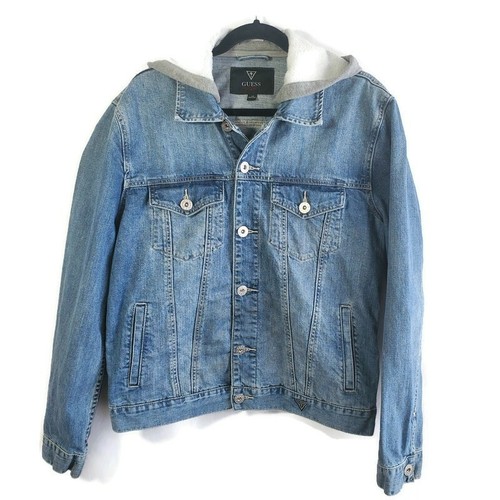 Guess Men's Trucker Jean Jacket Blue 