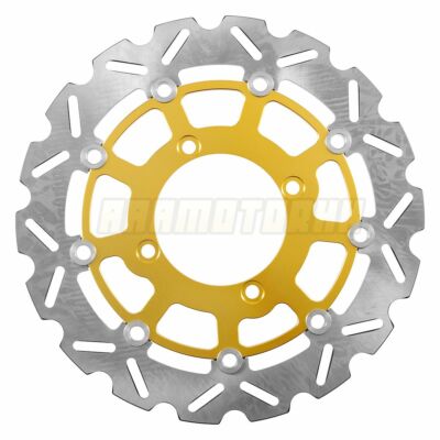エン Rear Brake Disc Rotor Stunt For Kawasaki ZX-6R ZX636 2005-06 ZX6RR