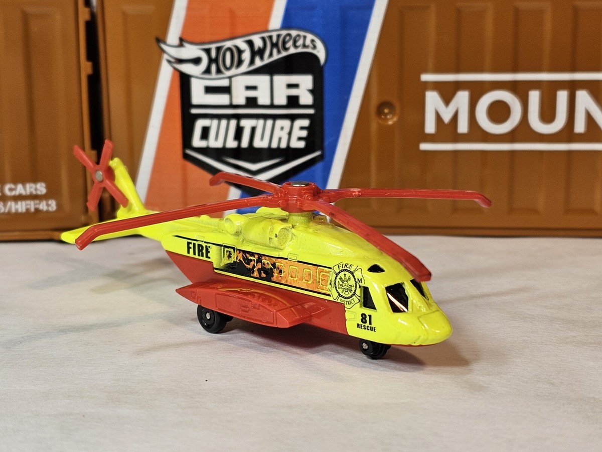 Rare Matchbox Sikorsky S-92 Helicopter 2012 Mission Force