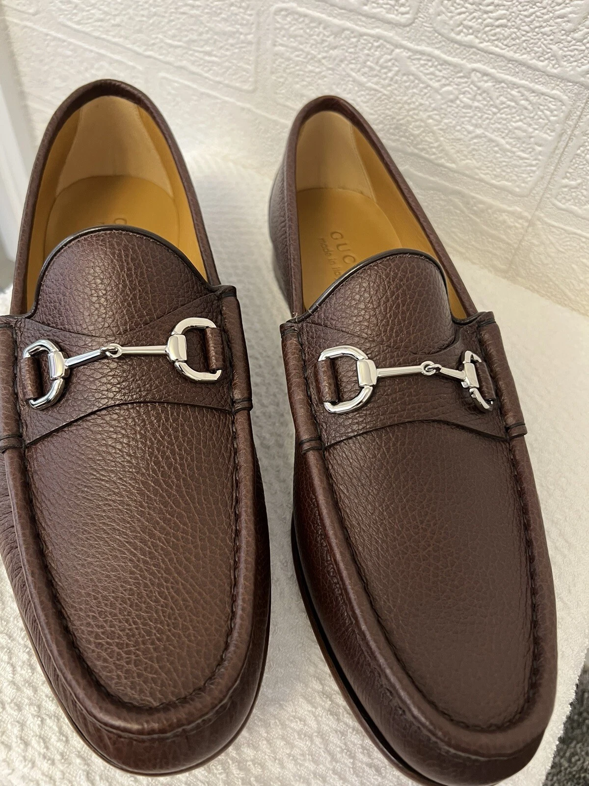 GUCCI HORSEBIT LOAFER CACAO modèle GG367762 TAILLE UK 10 EU 44 PRIX DE VENTE