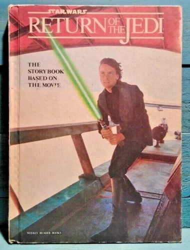 Vintage Weekly Reader Books Star Wars Return Of The Jedi Book 1983 FREE SHIPPING