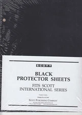 Scott Black Flysheets Protector Sheets For International Binder 10X11.5 ACC104