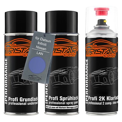 Autolack 2K Spraydosen Set für Datsun Infiniti Nissan LAN Sumire Perl Metallic