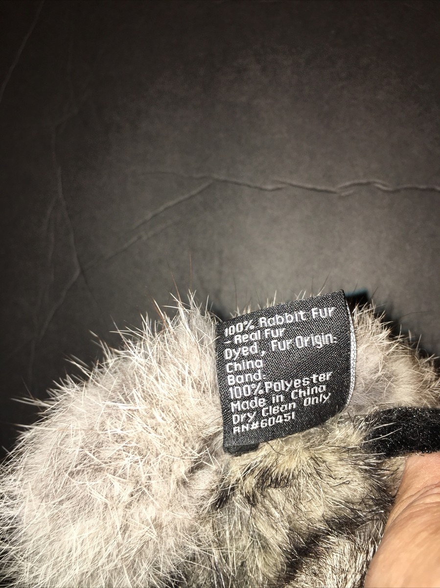 Speaker Earmuffs Winter Warmer Thicken Plush Fluffy Ear Muffs Plug Into Cell View 2