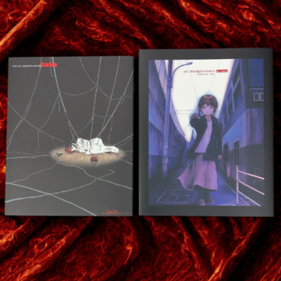 Serial Experiments Lain 2 Books -omnipresence in wired & visual experiments lain