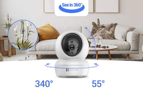 EZVIZ H6c – 1080p Indoor Smart Home Überwachungskamera - Bild 4 von 5
