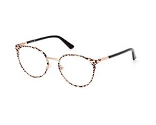 GUESS GU2913 Rose Gold 028 Round Metal Eyeglasses Frame 50-18-140 Petite Fit GU