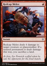 MTG Magic the Gathering Redcap Melee (135/477) Throne of Eldraine LP