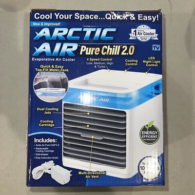 Arctic Air Pure Chill Evaporative Personal Cooler Portable Fan Table  Top