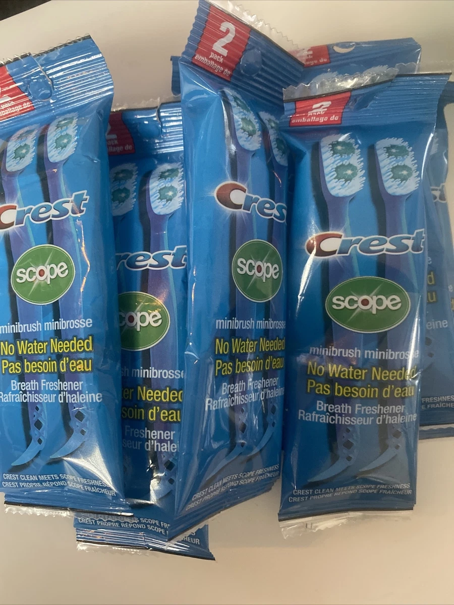 Scope 2024 disposable toothbrush