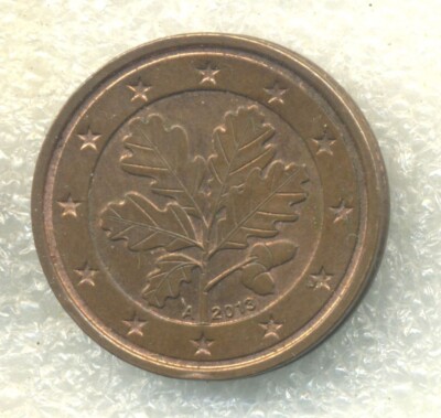 2cent ユーロ x 50枚 筒1本 Germany 2 euro cent 2013 A Combined Shipping | eBay