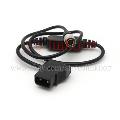 Power Cable for Sound Device ZAXCOM Blackmagic 4Pin Hirose to D-tap Stabilizer  