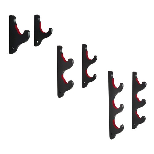 support mural pour batte de baseball pour affichage horizontal, bois