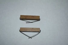 (2) 20 Ohm 10 Watt 10% wire wound Resistor (IVI )NEW