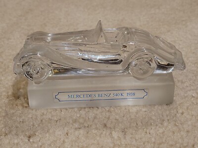 Goebel Crystal Mercedes Benz 540K 1938 Paperweight | eBay