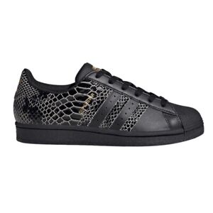 Adidas Originals Superstar 80s - Snakeskin Core Black Sneaker Shoe Women's  8 NEW | eBay