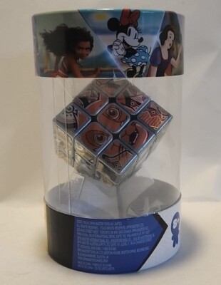 Rubik's Cube Disney 100th anniversary Metallic Platinum 3x3 Cube