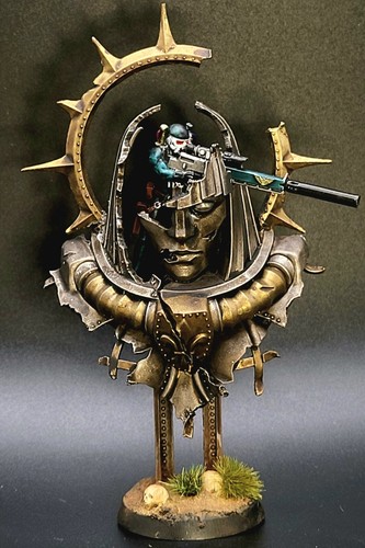 Figura coleccionable pintada de Vindicare Assassins para Wargames - Imagen 2 de 6