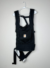 Ergobaby All-in-1 Baby Carrier Onyx Black 100% Cotton Belt Backpack Comfort