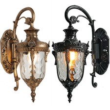Antique Outdoor Wall Patio Light Exterior Porch Lights Wall Lantern Sconce Lamp