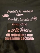 Greatest Grandma T Shirt Multiple Sizes and Color Variations