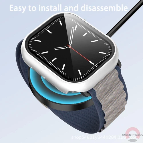 Hard PC Bumper Case +Tempered Glass Cover for Apple Watch Series 10 42mm 46mm - Picture 11 of 32