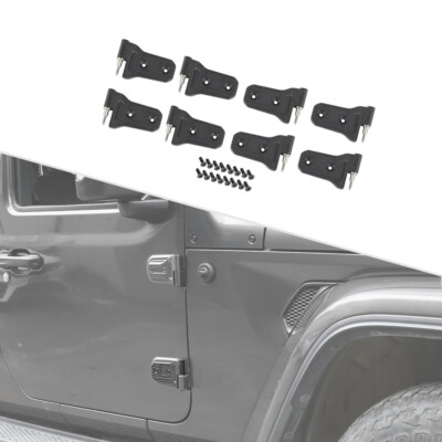For 2018-2022 Jeep Wrangler JL Door Hinge Covers Trim Protector