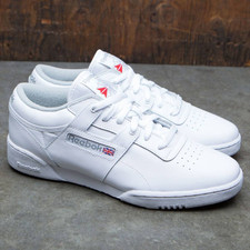 reebok workout low white
