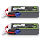 2X Ovonic 6000mAh 4S LiPo Battery14.8V 120C EC5 for 1/10 RC Vehicle Heli jets