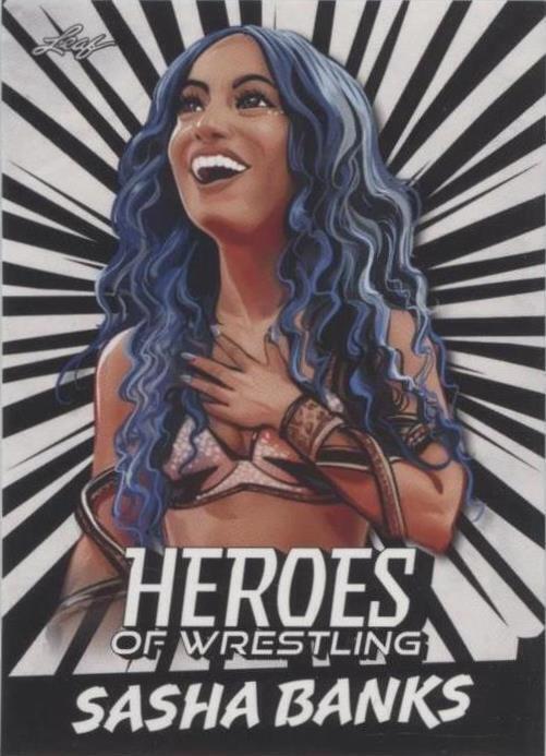 2023 Leaf Heroes of Wrestling - Sasha Banks #B-8 - 1 of 1