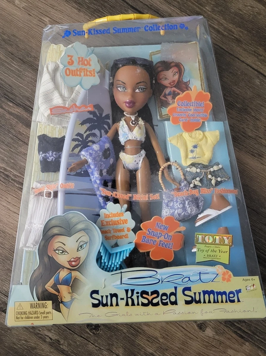 Bratz Sasha Doll SUN-KISSED SUMMER RARE NIB NRFB MGA Entertainment New