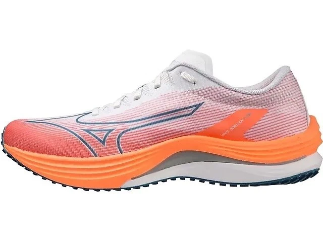 Mizuno Wave Rebellion Flash Mens 13 White Orange Running Shoes Athletic Sneakers Mizuno Wave Rebellion Flash 3 Men main image 3
