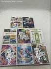 Nintendo Wii Mario & Sonic At The Olympic Winter Video Games Lot Of 8